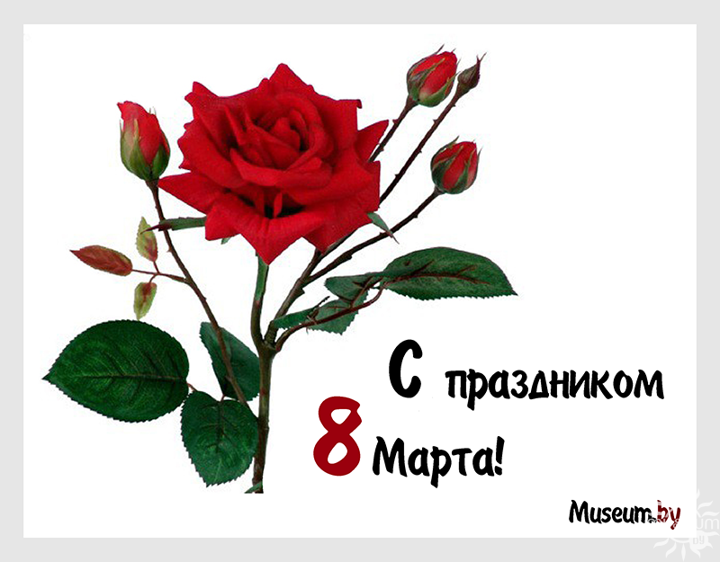 Портал Museum.by поздравляет женщин с праздником 8 Марта!